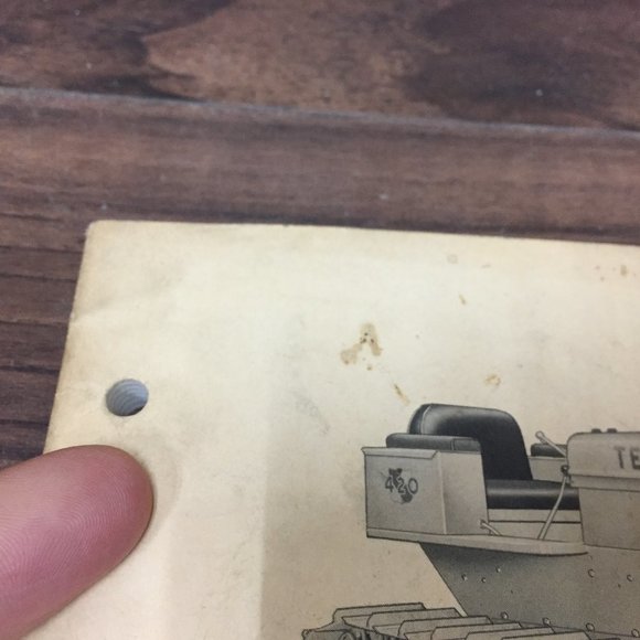 Case Model 420 Terratrac Crawler Tractor Parts Catalog 1025 J I Case - Picture 2 of 16